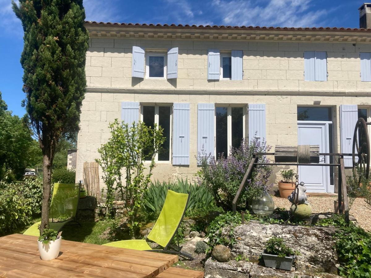 Les Ganivelles Apartment Saint-Dizant-du-Gua Luaran gambar